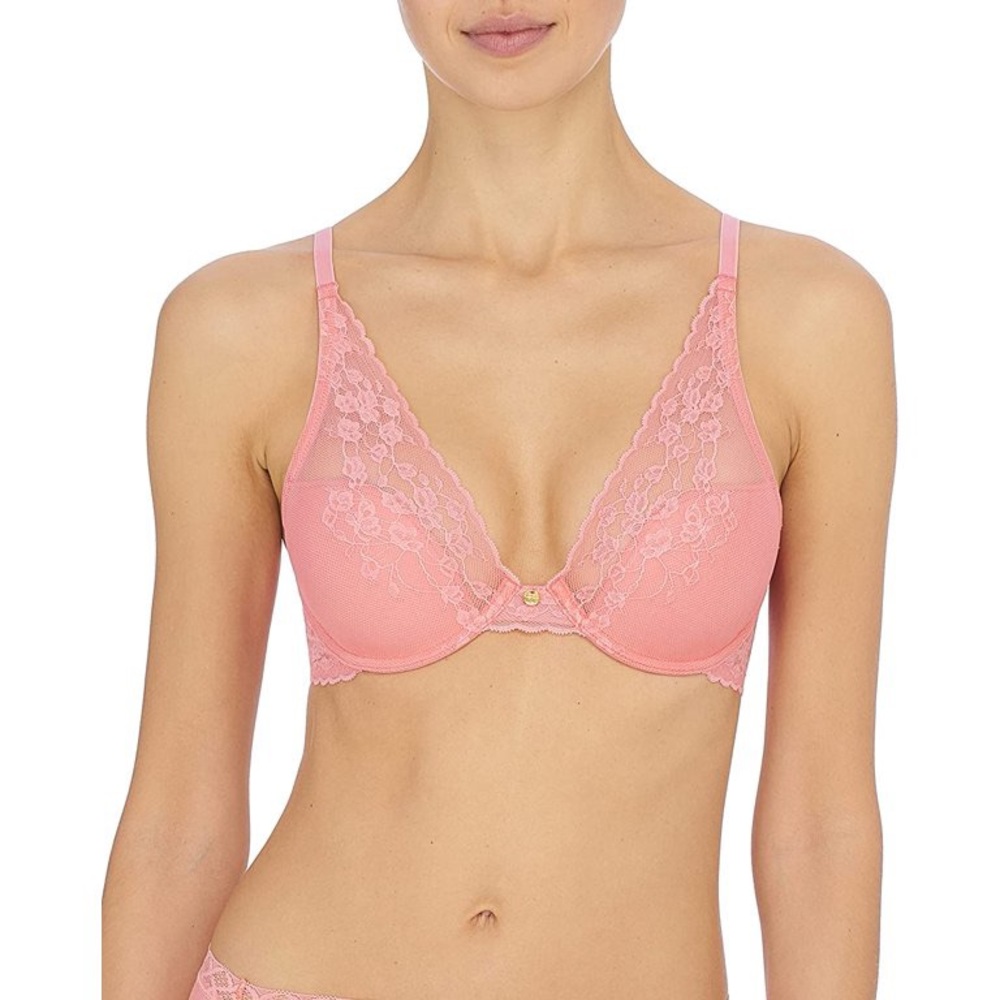 NATORI CHERRY BLOSSOM CONVERTIBLE BRA conch shell